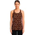 Aboriginal Indigenous Dot Pattern Print Women's Racerback Tank Top