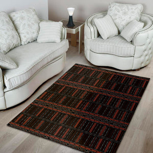 Aboriginal Indigenous Pattern Print Area Rug