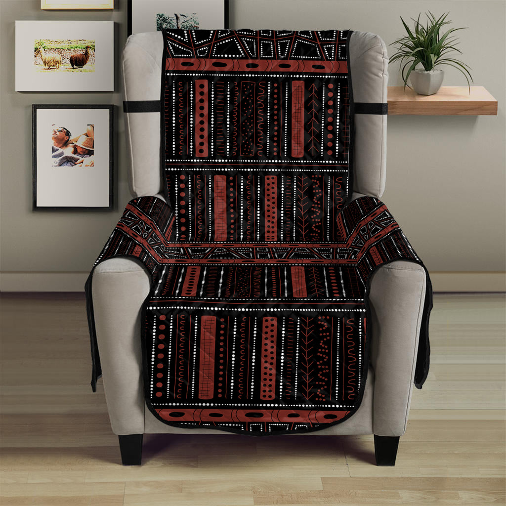 Aboriginal Indigenous Pattern Print Armchair Protector