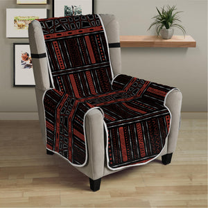 Aboriginal Indigenous Pattern Print Armchair Protector