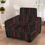 Aboriginal Indigenous Pattern Print Armchair Slipcover