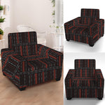 Aboriginal Indigenous Pattern Print Armchair Slipcover