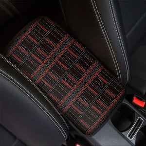 Aboriginal Indigenous Pattern Print Car Center Console Cover