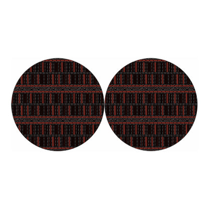 Aboriginal Indigenous Pattern Print Car Coasters