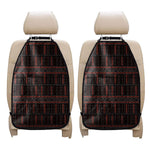 Aboriginal Indigenous Pattern Print Car Seat Organizers