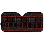 Aboriginal Indigenous Pattern Print Car Sun Shade