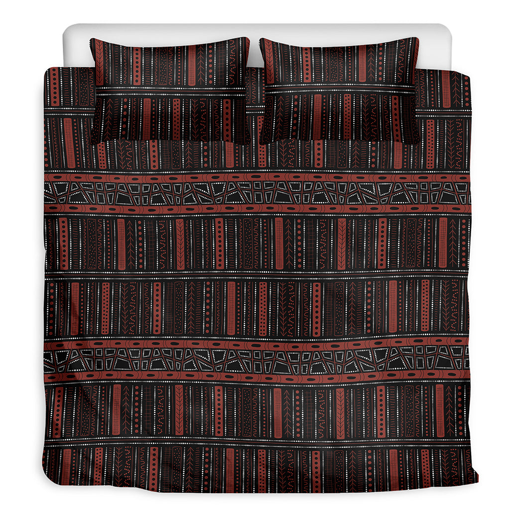 Aboriginal Indigenous Pattern Print Duvet Cover Bedding Set