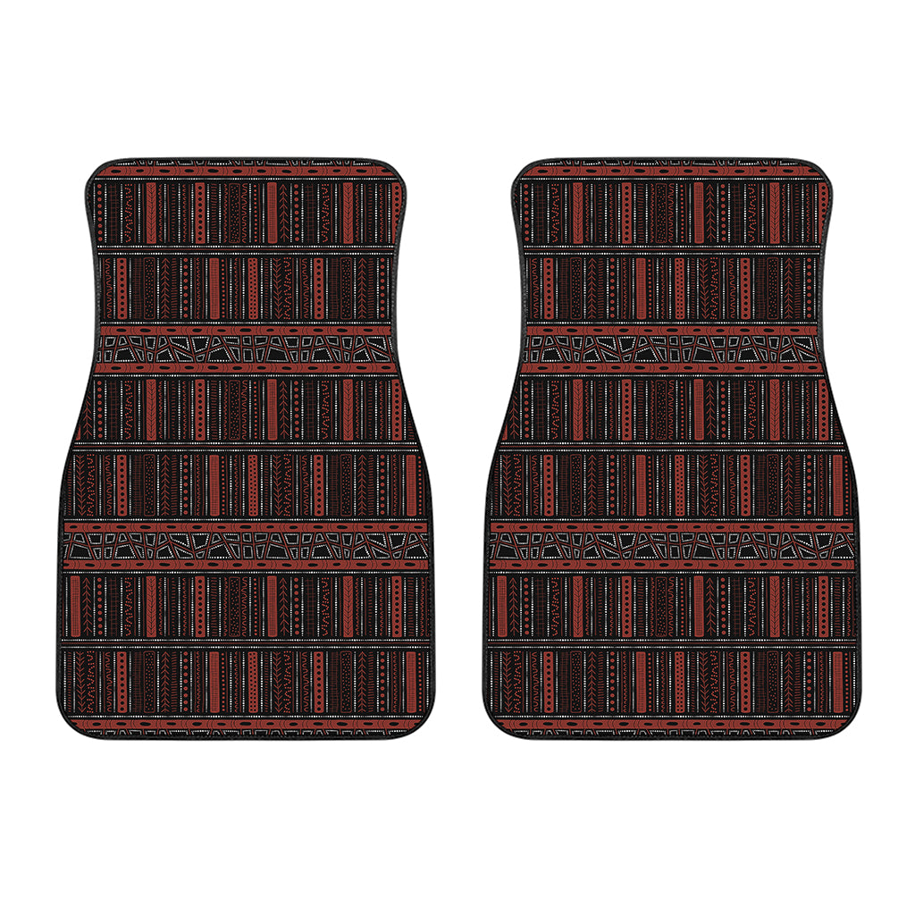 Aboriginal Indigenous Pattern Print Front Car Floor Mats