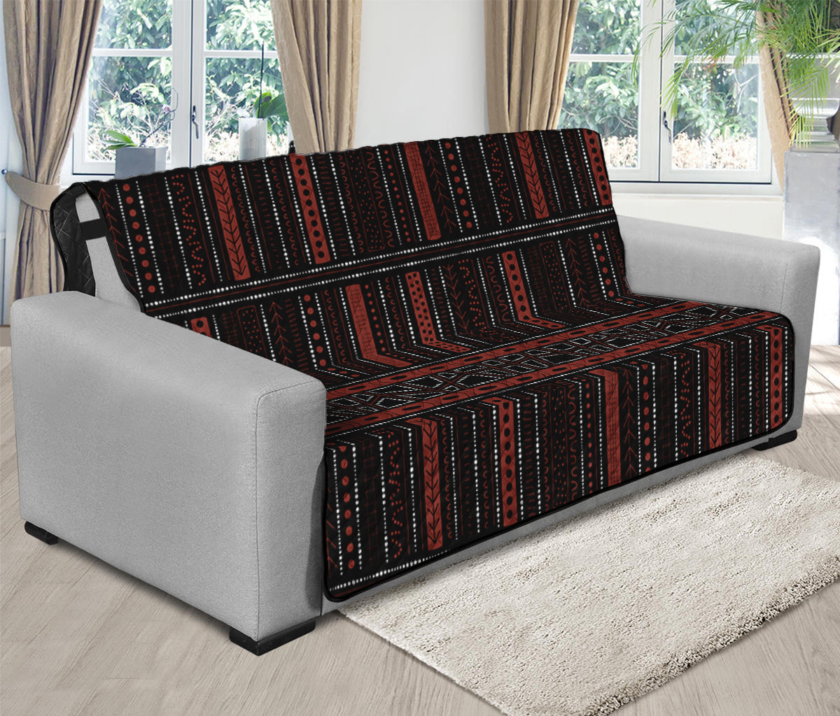 Aboriginal Indigenous Pattern Print Futon Protector