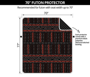 Aboriginal Indigenous Pattern Print Futon Protector