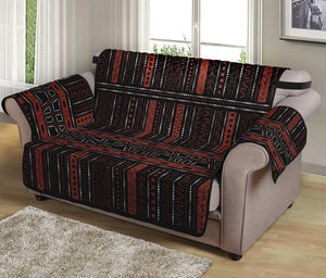 Aboriginal Indigenous Pattern Print Loveseat Protector