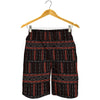 Aboriginal Indigenous Pattern Print Men's Shorts