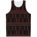 Aboriginal Indigenous Pattern Print Men's Tank Top