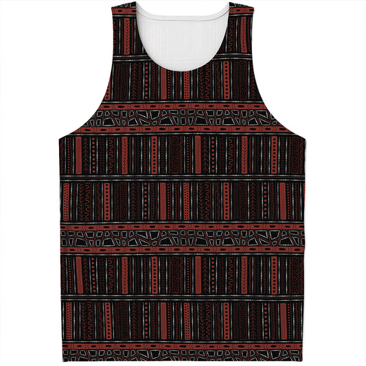 Aboriginal Indigenous Pattern Print Men's Tank Top