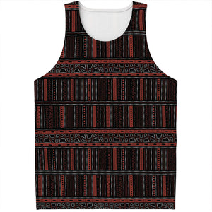 Aboriginal Indigenous Pattern Print Men's Tank Top