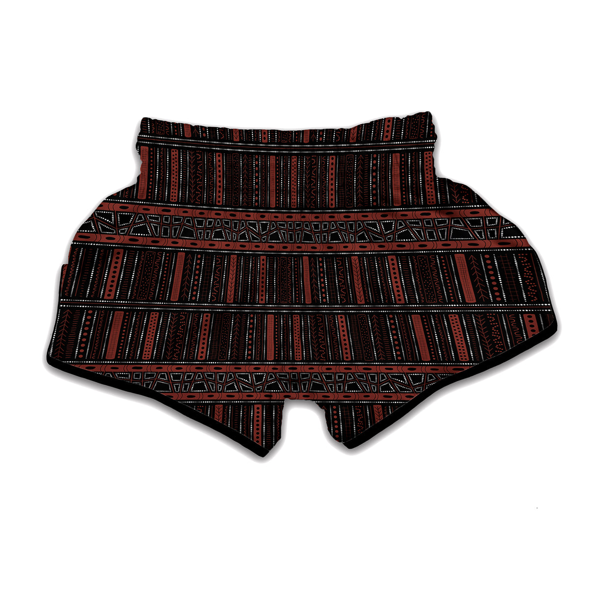 Aboriginal Indigenous Pattern Print Muay Thai Boxing Shorts