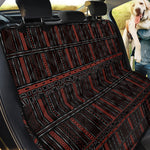 Aboriginal Indigenous Pattern Print Pet Car Back Seat Cover