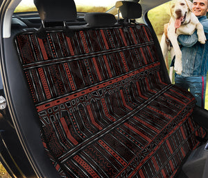 Aboriginal Indigenous Pattern Print Pet Car Back Seat Cover