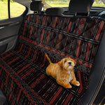 Aboriginal Indigenous Pattern Print Pet Car Back Seat Cover