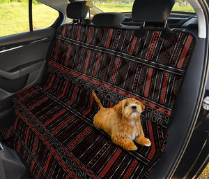 Aboriginal Indigenous Pattern Print Pet Car Back Seat Cover