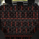 Aboriginal Indigenous Pattern Print Pet Car Back Seat Cover