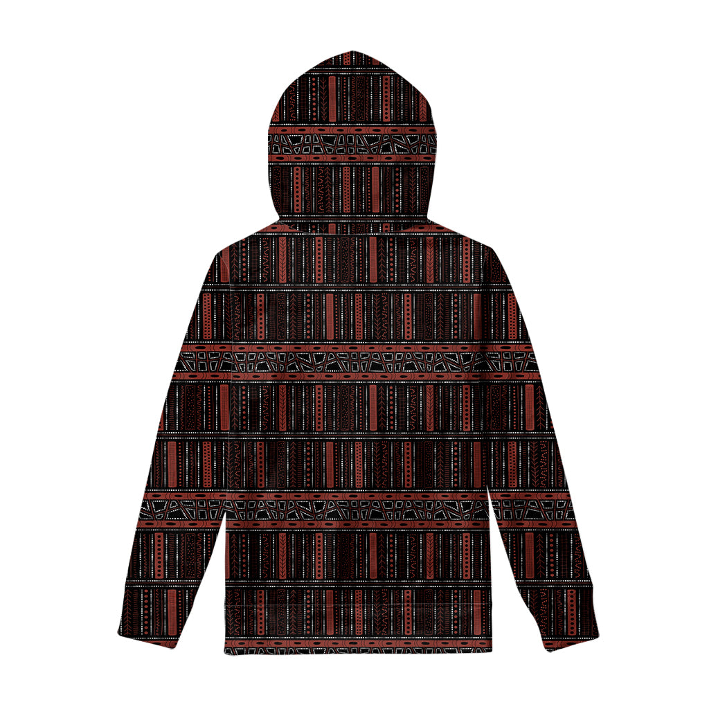 Aboriginal Indigenous Pattern Print Pullover Hoodie