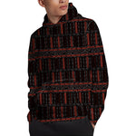 Aboriginal Indigenous Pattern Print Pullover Hoodie