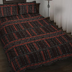 Aboriginal Indigenous Pattern Print Quilt Bed Set