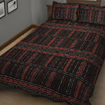 Aboriginal Indigenous Pattern Print Quilt Bed Set