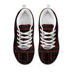 Aboriginal Indigenous Pattern Print White Sneakers