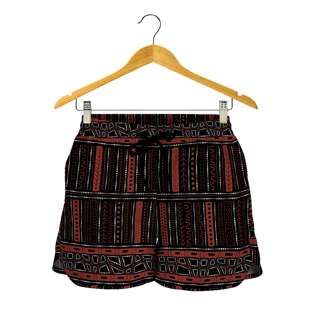 Aboriginal Indigenous Pattern Print Women's Shorts