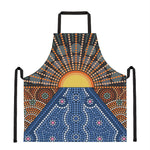 Aboriginal Indigenous Sunset Art Print Apron