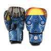 Aboriginal Indigenous Sunset Art Print Boxing Gloves