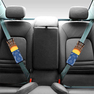 Aboriginal Indigenous Sunset Art Print Car Seat Belt Covers