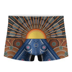 Aboriginal Indigenous Sunset Art Print Men's Boxer Briefs