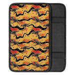 Aboriginal Kangaroo Pattern Print Car Center Console Cover