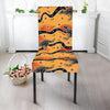 Aboriginal Kangaroo Pattern Print Dining Chair Slipcover