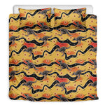 Aboriginal Kangaroo Pattern Print Duvet Cover Bedding Set