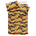 Aboriginal Kangaroo Pattern Print Duvet Cover Bedding Set