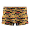 Aboriginal Kangaroo Pattern Print Men's Boxer Briefs