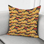 Aboriginal Kangaroo Pattern Print Pillow Cover