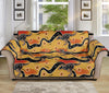 Aboriginal Kangaroo Pattern Print Sofa Protector