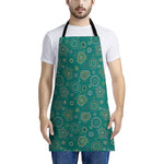 Aboriginal Sea Turtle Pattern Print Apron