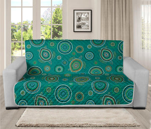 Aboriginal Sea Turtle Pattern Print Futon Protector