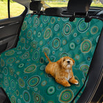 Aboriginal Sea Turtle Pattern Print Pet Car Back Seat Cover