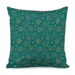 Aboriginal Sea Turtle Pattern Print Pillow Cover