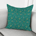 Aboriginal Sea Turtle Pattern Print Pillow Cover