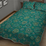 Aboriginal Sea Turtle Pattern Print Quilt Bed Set