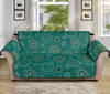 Aboriginal Sea Turtle Pattern Print Sofa Protector