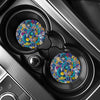 Abstract Cartoon Galaxy Space Print Car Coasters